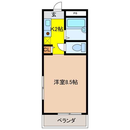 Ｉ．Ｓ．ＣＯＵＲＴの物件間取画像